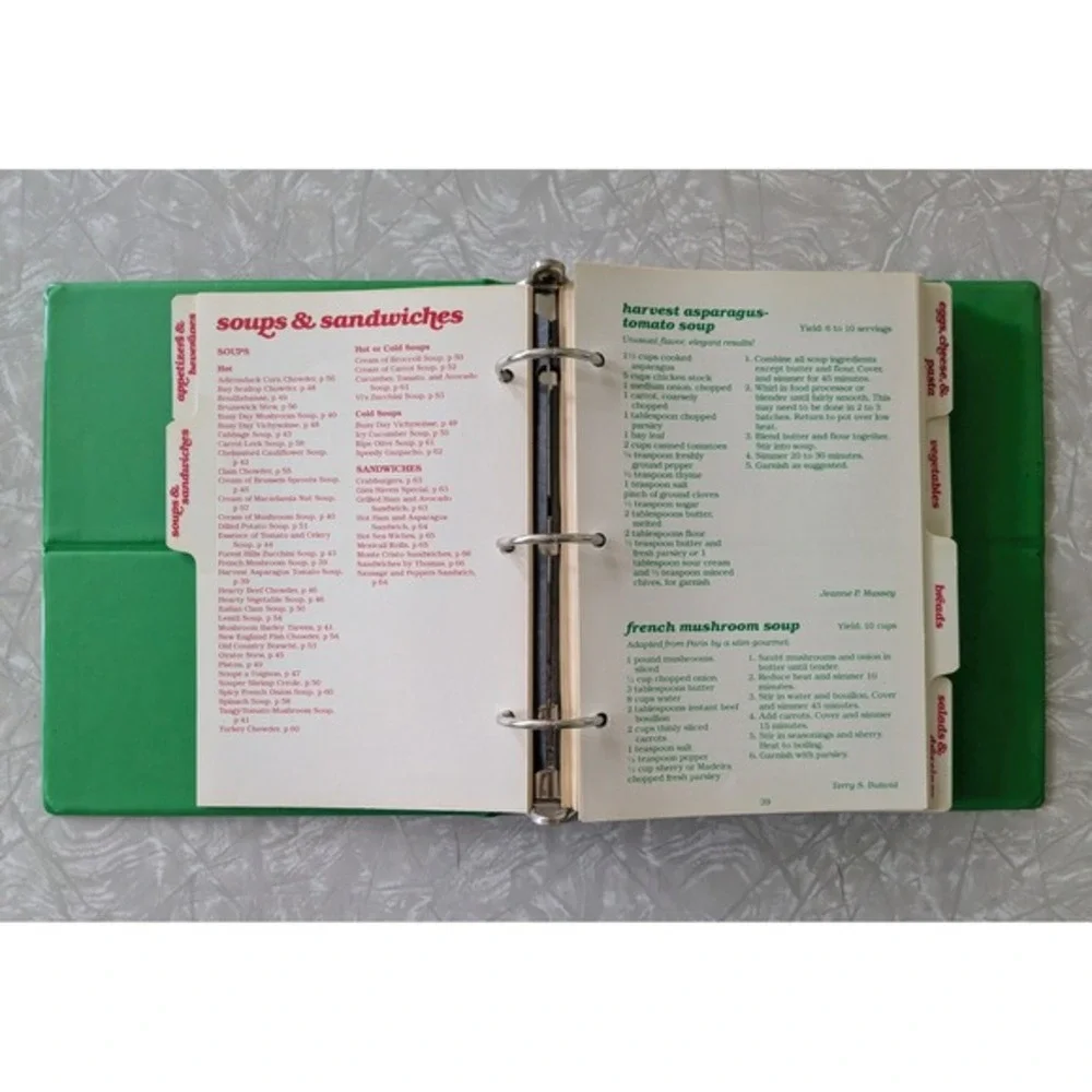 Applehood & Motherpie Junior League of Rochester NY Cookbook 1981 Vintage Binder